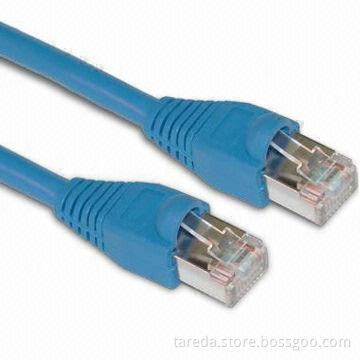 Patch Cord CAT 5e Lan Cables with 24/26AWG Conductors, Available in Different Colors and Length